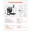 image:imageVEVOR Stand Airless Paint Sprayer 1500W 3300PSI High Pressure Airless Sprayer Cleaning Brush Hose Extension Rod Nozzles Electric Spray Paint Machine for Large Apartments Factory Buildings750W Stand Airless Paint Sprayer