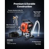 image:imageVEVOR Stand Airless Paint Sprayer 1500W 3300PSI High Pressure Airless Sprayer Cleaning Brush Hose Extension Rod Nozzles Electric Spray Paint Machine for Large Apartments Factory Buildings900W Stand Airless Paint Sprayer
