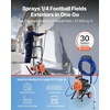 image:imageVEVOR Stand Airless Paint Sprayer 650W 3000PSI High Pressure Airless Sprayer with Cart Cleaning Brush Hose Extension Rod Nozzles Electric Spray Paint Machine for House Exterior and Interior1500W WheeledAirless Paint Sprayer
