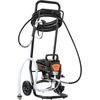 image:imageVEVOR Stand Airless Paint Sprayer 650W 3000PSI High Pressure Airless Sprayer with Cart Cleaning Brush Hose Extension Rod Nozzles Electric Spray Paint Machine for House Exterior and Interior950W WheeledAirless Paint Sprayer