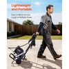 image:imageVEVOR Stand Airless Paint Sprayer 650W 3000PSI High Pressure Airless Sprayer with Cart Cleaning Brush Hose Extension Rod Nozzles Electric Spray Paint Machine for House Exterior and Interior650W WheeledAirless Paint Sprayer