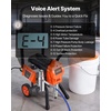 image:imageVEVOR Stand Airless Paint Sprayer 650W 3000PSI High Pressure Airless Sprayer with Cart Cleaning Brush Hose Extension Rod Nozzles Electric Spray Paint Machine for House Exterior and Interior1500W WheeledAirless Paint Sprayer
