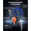 image:imageVEVOR Stand Airless Paint Sprayer 650W 3000PSI High Pressure Airless Sprayer with Cart Cleaning Brush Hose Extension Rod Nozzles Electric Spray Paint Machine for House Exterior and Interior1500W WheeledAirless Paint Sprayer