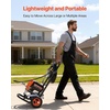 image:imageVEVOR Stand Airless Paint Sprayer 650W 3000PSI High Pressure Airless Sprayer with Cart Cleaning Brush Hose Extension Rod Nozzles Electric Spray Paint Machine for House Exterior and Interior900W WheeledAirless Paint Sprayer