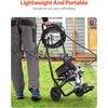 image:imageVEVOR Stand Airless Paint Sprayer 650W 3000PSI High Pressure Airless Sprayer with Cart Cleaning Brush Hose Extension Rod Nozzles Electric Spray Paint Machine for House Exterior and Interior950W WheeledAirless Paint Sprayer