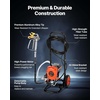 image:imageVEVOR Stand Airless Paint Sprayer 650W 3000PSI High Pressure Airless Sprayer with Cart Cleaning Brush Hose Extension Rod Nozzles Electric Spray Paint Machine for House Exterior and Interior900W WheeledAirless Paint Sprayer