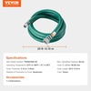 image:imageVEVOR Suction Hose 2 in x 20 ft Green High Quality Hose with Camlock Connectors and Aluminum Fittings Fit Various Pumps for Sewage Treatment Water Transportation and More Agricultural Purposes2 x 20 suction hose