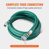 image:imageVEVOR Suction Hose 2 in x 20 ft Green High Quality Hose with Camlock Connectors and Aluminum Fittings Fit Various Pumps for Sewage Treatment Water Transportation and More Agricultural Purposes2 x 20 suction hose