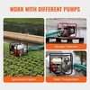 image:imageVEVOR Suction Hose 2 in x 20 ft Green High Quality Hose with Camlock Connectors and Aluminum Fittings Fit Various Pumps for Sewage Treatment Water Transportation and More Agricultural Purposes2 x 20 suction hose