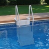 image:imageVEVOR Swimming Pool Ladder 4Step Double Handrails Stairs with NonSlip Heavy Duty Steps Reliable 400 lbs Max Load Capacity for 4854 in Inground amp AboveGround Pools of Any Decking Surface GreyGray