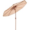 image:imageVEVOR Tiki Umbrella Thatched Patio Umbrella with Tilt Hawaiian Style Beach Parasol with PP Thatch and 8 Metal Ribs Grass Pool Umbrellas for Beach Patio Poolside Backyard amp Garden