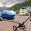 image:imageVEVOR Trailer Dolly 300lbs Tongue Weight Capacity 165 inch and 22 inch Height Adjustable Trailer Dolly with 178 inch and 2 inch Balls 85 inch Pneumatic Rubber Tire for Moving RV1500lbs