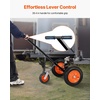 image:imageVEVOR Trailer Dolly 300lbs Tongue Weight Capacity 165 inch and 22 inch Height Adjustable Trailer Dolly with 178 inch and 2 inch Balls 85 inch Pneumatic Rubber Tire for Moving RV1000lbs