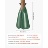 image:imageVEVOR Tree Watering Bags Slow Release 4 Pack 16 Gallons Tree Watering Ring Reusable Refillable Tree Irrigation Ring Water Bags Heavy Duty Watering System for Shrub Tree Root Drip Irrigation3Pcs 20Gal
