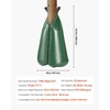 image:imageVEVOR Tree Watering Bags Slow Release 4 Pack 16 Gallons Tree Watering Ring Reusable Refillable Tree Irrigation Ring Water Bags Heavy Duty Watering System for Shrub Tree Root Drip Irrigation25Pcs 20Gal