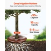 image:imageVEVOR Tree Watering Bags Slow Release 4 Pack 16 Gallons Tree Watering Ring Reusable Refillable Tree Irrigation Ring Water Bags Heavy Duty Watering System for Shrub Tree Root Drip Irrigation4Pcs 16Gal Ring