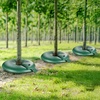 image:imageVEVOR Tree Watering Bags Slow Release 4 Pack 16 Gallons Tree Watering Ring Reusable Refillable Tree Irrigation Ring Water Bags Heavy Duty Watering System for Shrub Tree Root Drip Irrigation4Pcs 20Gal Ring