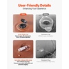 image:imageVEVOR Tree Watering Bags Slow Release 4 Pack 16 Gallons Tree Watering Ring Reusable Refillable Tree Irrigation Ring Water Bags Heavy Duty Watering System for Shrub Tree Root Drip Irrigation4Pcs 16Gal Ring