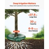 image:imageVEVOR Tree Watering Bags Slow Release 4 Pack 16 Gallons Tree Watering Ring Reusable Refillable Tree Irrigation Ring Water Bags Heavy Duty Watering System for Shrub Tree Root Drip Irrigation4Pcs 20Gal Ring