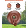 image:imageVEVOR Tree Watering Bags Slow Release 4 Pack 16 Gallons Tree Watering Ring Reusable Refillable Tree Irrigation Ring Water Bags Heavy Duty Watering System for Shrub Tree Root Drip Irrigation4Pcs 16Gal Ring