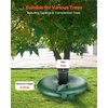 image:imageVEVOR Tree Watering Bags Slow Release 4 Pack 16 Gallons Tree Watering Ring Reusable Refillable Tree Irrigation Ring Water Bags Heavy Duty Watering System for Shrub Tree Root Drip Irrigation4Pcs 20Gal Ring