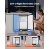 image:imageVEVOR Under Counter Ice Maker 80 LbsDay Stainless Steel Builtin Ice Makers Machine with Drain Pump Reversible Door 26lbs Storage Freestanding Ice Maker for Commercial Home Kitchen