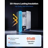 image:imageVEVOR Under Counter Ice Maker 80 LbsDay Stainless Steel Builtin Ice Makers Machine with Drain Pump Reversible Door 26lbs Storage Freestanding Ice Maker for Commercial Home Kitchen