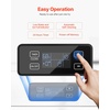 image:imageVEVOR Under Counter Ice Maker Machine Crescent Ice 25 LbsDay Stainless Steel Built in Ice Maker with Reversible Door 22Lbs Storage Ice Maker Machine for Commercial Home Kitchen No Drain RequiredNugget Ice with Drain