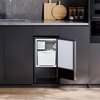 image:imageVEVOR Under Counter Ice Maker Machine Crescent Ice 25 LbsDay Stainless Steel Built in Ice Maker with Reversible Door 22Lbs Storage Ice Maker Machine for Commercial Home Kitchen No Drain RequiredCrescent Ice