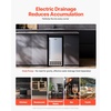 image:imageVEVOR Under Counter Ice Maker Machine Crescent Ice 25 LbsDay Stainless Steel Built in Ice Maker with Reversible Door 22Lbs Storage Ice Maker Machine for Commercial Home Kitchen No Drain RequiredCube Ice