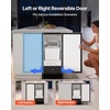 image:imageVEVOR Undercounter Builtin Ice Maker 50 LbsDay Under Counter Ice Maker Machine with Drain Pump Reversible Door Stainless Steel Freestanding Ice Maker for Commercial Home Kitchen