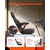 image:imageVEVOR Universal Forklift Seat Tractor Seat with Adjustable Back Armrest Headrest amp Safety Belt Secure Tractor Seat with Micro Switch Ergonomic Lawnmower Seat for Skid Loader Bulldozer