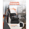image:imageVEVOR Universal Forklift Seat Tractor Seat with Armrest amp Adjustable Backrest Shock Absorption Secure Micro Switch HighResilience PVC Mower Seat for Tractor Excavator Skid LoaderHigh Suspension