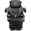 image:imageVEVOR Universal Forklift Seat Tractor Seat with Armrest amp Adjustable Backrest Shock Absorption Secure Micro Switch HighResilience PVC Mower Seat for Tractor Excavator Skid LoaderHigh Suspension
