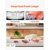 image:imageVEVOR Vacuum Sealer Bags 2 Rolls 11 In x 50 Ft NonBPA Food Grade Seal A Meal Bags Customizable Freezerfriendly Vac Sealing Bag for Food Saver Food Storage Vacuum Bags for Meal Prep or Sous Vide200 PCS 812inch