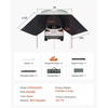 image:imageVEVOR Vehicle Awning 66x82 Roof Rack PullOut Sun Shade UV50 PU3000mm Retractable Weatherproof 4x4 Side Awning for SUV Outdoor Camping amp Overland Hardware Included wWaterproof Storage BagArmyGreen 10X7ft Car Awning