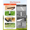 image:imageVEVOR Vehicle Awning 66x82 Roof Rack PullOut Sun Shade UV50 PU3000mm Retractable Weatherproof 4x4 Side Awning for SUV Outdoor Camping amp Overland Hardware Included wWaterproof Storage BagKhaki 270 2067ft Car Awning