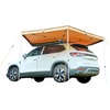 image:imageVEVOR Vehicle Awning 66x82 Roof Rack PullOut Sun Shade UV50 PU3000mm Retractable Weatherproof 4x4 Side Awning for SUV Outdoor Camping amp Overland Hardware Included wWaterproof Storage BagKhaki 270 10553ft Car Awning