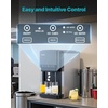 image:imageVEVOR Water Dispenser with Ice Maker 3in1 Countertop Water Dispenser 35 LBS24H 12 Cubes7 Min Fast Ice Making with 4 LBS Storage BulletCrushed ICES amp ColdWater for Home Kitchen PartyCountertop35 LBS24H