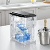 image:imageVEVOR Water Dispenser with Ice Maker 3in1 Countertop Water Dispenser 35 LBS24H 12 Cubes7 Min Fast Ice Making with 4 LBS Storage BulletCrushed ICES amp ColdWater for Home Kitchen PartyCountertop35 LBS24H