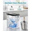 image:imageVEVOR Water Dispenser with Ice Maker 3in1 Countertop Water Dispenser 35 LBS24H 12 Cubes7 Min Fast Ice Making with 4 LBS Storage BulletCrushed ICES amp ColdWater for Home Kitchen PartyCountertop35 LBS24H