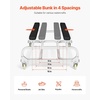 image:imageVEVOR Watercraft PWC Dolly 1800 lbs Load Capacity Jet Ski Stand PWC Cart for Moving Watercraft Adjustable Bunks with 4 Casters amp 2 Brakes HeavyDuty Jet Ski Cart for Kayaks Jet Skis Speedboats1000lbs
