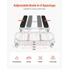 image:imageVEVOR Watercraft PWC Dolly 1800 lbs Load Capacity Jet Ski Stand PWC Cart for Moving Watercraft Adjustable Bunks with 4 Casters amp 2 Brakes HeavyDuty Jet Ski Cart for Kayaks Jet Skis Speedboats1300lbs