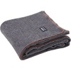 image:imageVEVOR Wool Camping Blanket Large Warm Stadium Blanket Flame Retardant Great for Outdoors Picnics Hiking Sports Events Travel Car amp Bushcraft Survival Kits 64 x 88 Striped Throw BlanketGrey