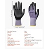image:imageVEVOR Work Gloves 12 Pairs Touch Screen NitrileCoated Garden Construction Gloves