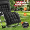 image:imageVEVOR Zero Gravity Chair 26 inch Zero Gravity Recliner Lounge Chair for Indoor and Outdoor Adjustable Anti Gravity Chair with Cushion Headrest Footrest and Cupholder 500 lbs BlackBlack