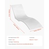 image:imageVEVOR inPool Lounge Chairs Set of 2 Chaise Lounger Inside Lounge Chairs for up to 5 Water Depths Fixed in Pools amp Floating on Water Suitable for All Pool Types Poolside amp Sun Deck Tanning