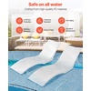 image:imageVEVOR inPool Lounge Chairs Set of 2 Chaise Lounger Inside Lounge Chairs for up to 5 Water Depths Fixed in Pools amp Floating on Water Suitable for All Pool Types Poolside amp Sun Deck Tanning