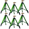 image:imageLIULO TOOL Impact Sprinkler on Tripod Base Tripod Sprinklers with Head 360 Degree Large Area Irrigation with Extension Legs Flip Locks Heavy Duty 34 Connector for Lawn Yard Garden6 Pack