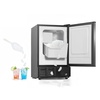 image:imageVEVOR 15 W Under Counter Ice Maker 15 LBSDay Crescent Ice Maker Builtin with 11LBS Storage Bin amp Reversible Door Freestanding IceMaking Machine for Commercial Home Kitchens  No Drain Required1752 x 15 x 252 in